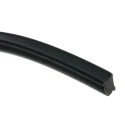 RS PRO Black Ethylene Propylene Diene Monomer Edge Protection Edging Strip 20 m x 7.3 mm x 9.5 mm 619-1613