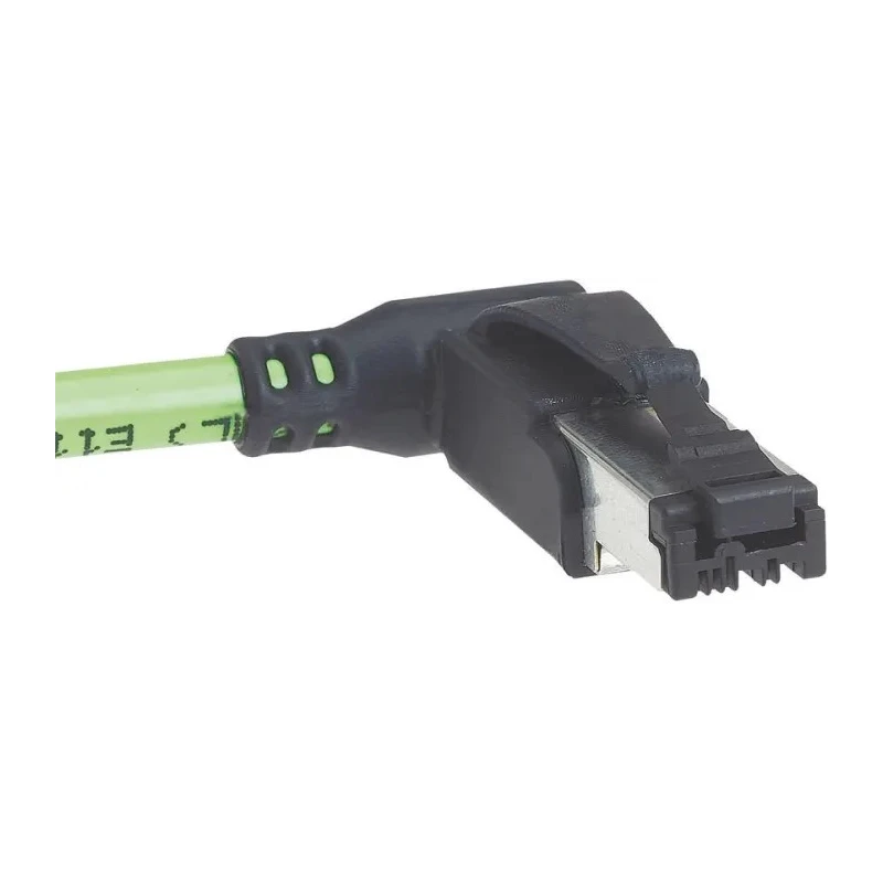 HARTING Cat5 Ethernet Cable 2 m Green RJ45 Male to Unterminated U/FTP PVC 09470600026