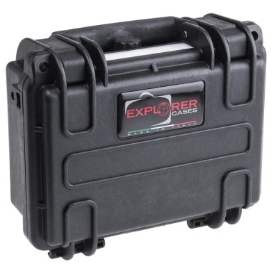 Explorer Cases Plastic Watertight Transit Case 216 mm x 102 mm x 180 mm 1908.B