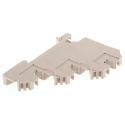 Weidmüller DLI Series 3-Level Beige DIN Rail Terminal Block, 2.5mm², Screw Termination, 250V, 26A Current 1783820000