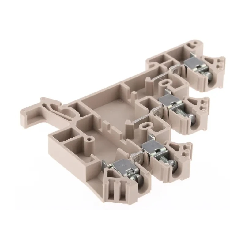 Weidmüller DLI Series 3-Level Beige DIN Rail Terminal Block, 2.5mm², Screw Termination, 250V, 26A Current 1783820000