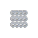 Dremel SpeedClic Aluminium Oxide Abrasive Disc 38 mm Diameter x 1.12 mm Thickness Very Fine Grade P60 Grit 12 Per 2615S456JD