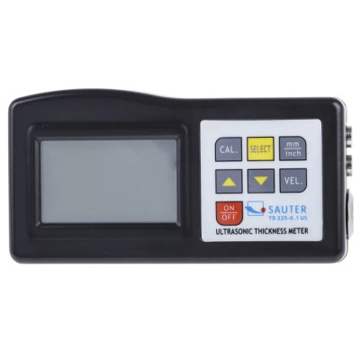 Sauter Digital Thickness Meter with RS-232 Interface 1.2 mm - 225 mm ±0.5% Accuracy 0.1 mm Resolution TD 225-0.1US