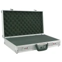Viso Metal Transit Case, Aluminium, Lockable, Foam Padded Interior, 518 mm x 278 mm x 102 mm STC 961P