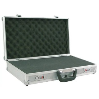 Viso Metal Transit Case, Aluminium, Lockable, Foam Padded Interior, 518 mm x 278 mm x 102 mm STC 961P
