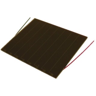 Panasonic Amorphous Solar Cell Solar Panel Indoor Use 4.9V 58.1x48.6x1.3mm AM-1815CA