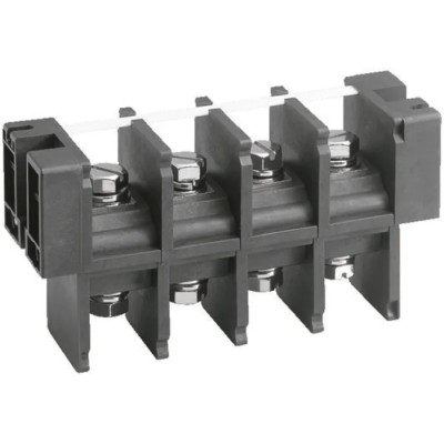 Sato Parts Barrier Strip 8 Contact 27 mm Pitch 2 Row 600V 150A ML-5000-M8-4P