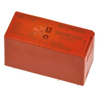 TE Connectivity PCB Power Relay 24V dc Coil 10A Switching Current SPDT RT174024