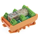 TE Connectivity Force Guided Relay 6-Pole PCB Mount, 24V DC Coil, Silver Alloy Contacts SR6ZC024