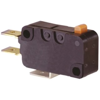 Omron Aratas Pin Plunger Micro Switch, Tab Terminal, 16A, 250 V AC, SPST, IP40 V-16-3C5