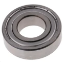 SKF Shielded Deep Grooved 1 Row Ball Bearing 15 mm ID, 32 mm OD, 9 mm Race Width, Sheet Metal Cage, Steel Balls 6002-2Z/C3