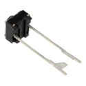 Omron Black Tactile Switch Plunger 1.6 mm SPST 50mA 24 V dc Through Hole B3F-6020