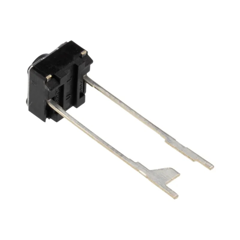 Omron Black Tactile Switch Plunger 1.6 mm SPST 50mA 24 V dc Through Hole B3F-6020