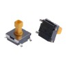 Omron Tactile Switch Plunger 4.7 mm SPST 50mA 250 V AC 24 V DC Through Hole B3FS-1052