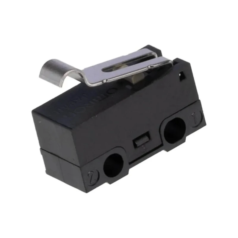 Omron Simulated Roller Lever Micro Switch, Solder Terminal, 1A, 30V DC, SPDT Contact, IP40 D2F-FL3-D