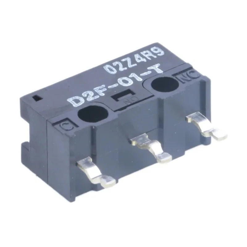 Omron Ultra Subminiature Pin Plunger Micro Switch, PCB Terminal, 100mA, 30 V dc, SPDT, IP40 D2F-01-T