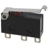 Omron Simulated Roller Lever Micro Switch, Solder Terminal, 100mA, 30V dc, SPDT, IP67 D2SW-01L3H
