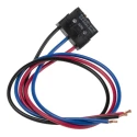 Omron Aratas Pin Plunger Micro Switch, Pre-Wired Terminal, 100mA, 250V AC, 30V DC, SPDT, IP67 D2SW-01M