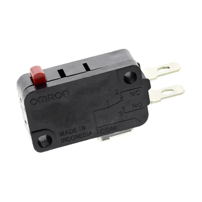 Omron Pin Plunger Miniature Micro Switch, Solder Terminal, 16A, 250V AC, SPDT, IP40 V-16-1A6