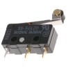 Omron Subminiature Roller Lever Micro Switch, Through Hole Terminal, 5A, 250V ac, SPDT, IP40 SS-5GL2D