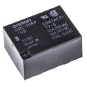 Omron PCB Power Relay 5V DC Coil, 10A Switching Current, SPST, G6C-1114P-US 5DC