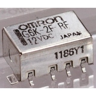 Omron High Frequency Surface Mount Relay DPDT 5V DC Coil 1GHz Max Coil Frequency G6KU-2F-RF 5DC