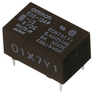 Omron PCB Power Relay 24V dc Coil 3A Switching Current SPDT G6E-134PL-ST-US 24DC