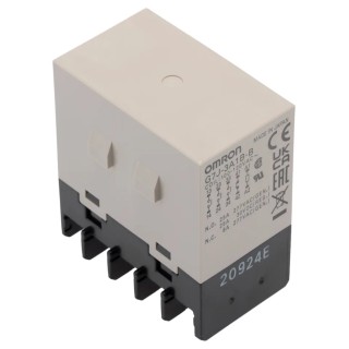 Omron Panel Power Relay 3PST-NO, SPST-NC, 120V AC Coil, 25A Switching Current G7J-3A1B-B 100/120VAC