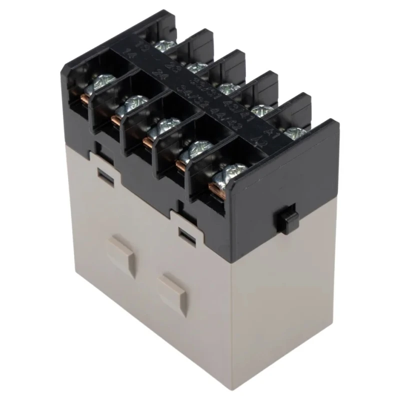 Omron Panel Power Relay 3PST-NO, SPST-NC, 120V AC Coil, 25A Switching Current G7J-3A1B-B 100/120VAC