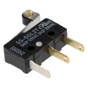 Omron Aratas Roller Lever Micro Switch, Tab Terminal, 5A, 250V AC, 30V DC, SPDT, IP40 SS-5GL2T