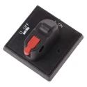 ABB Black Rotary Handle Selector, 40 mm Length, 3 Locks, IP54 Protection OHBS3AH