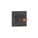 ABB Black Rotary Handle Selector, 40 mm Length, 3 Locks, IP54 Protection OHBS3AH