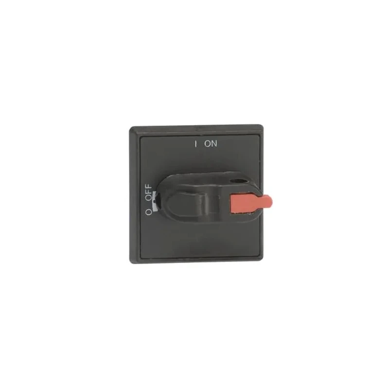 ABB Black Rotary Handle Selector, 40 mm Length, 3 Locks, IP54 Protection OHBS3AH