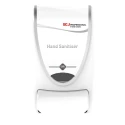 SCJ Professional Wall Mounted Soap Dispenser 1 L Manual with Antibacterial BioCote Protection INF01CON