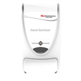 SCJ Professional Wall Mounted Soap Dispenser 1 L Manual with Antibacterial BioCote Protection INF01CON