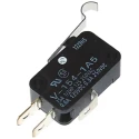 Omron Micro Switch Simulated Roller Lever, Solder Terminal, 5A, 250 V AC, SPDT, IP40 VX-54-1A3