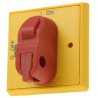 ABB Red Yellow Rotary Handle Selector Handle 51 mm OH Series OHYS3PH 1SCA105327R1001