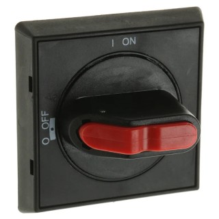 ABB Black Rotary Handle 43.5 mm, OT Series, IP65, 3 Locks OHBS2RJ