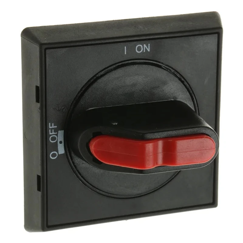 ABB Black Rotary Handle 43.5 mm, OT Series, IP65, 3 Locks OHBS2RJ