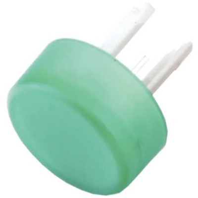 EAO Green Round Push Button Lens for Use with 19 Series 19-931.5