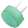 EAO Green Round Push Button Lens for Use with 19 Series 19-931.5