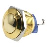EOZ R Series Push Button Switch Momentary Panel 16.2 mm Cutout SPST IP65 48 V dc 250 V ac R16DFGSTAG