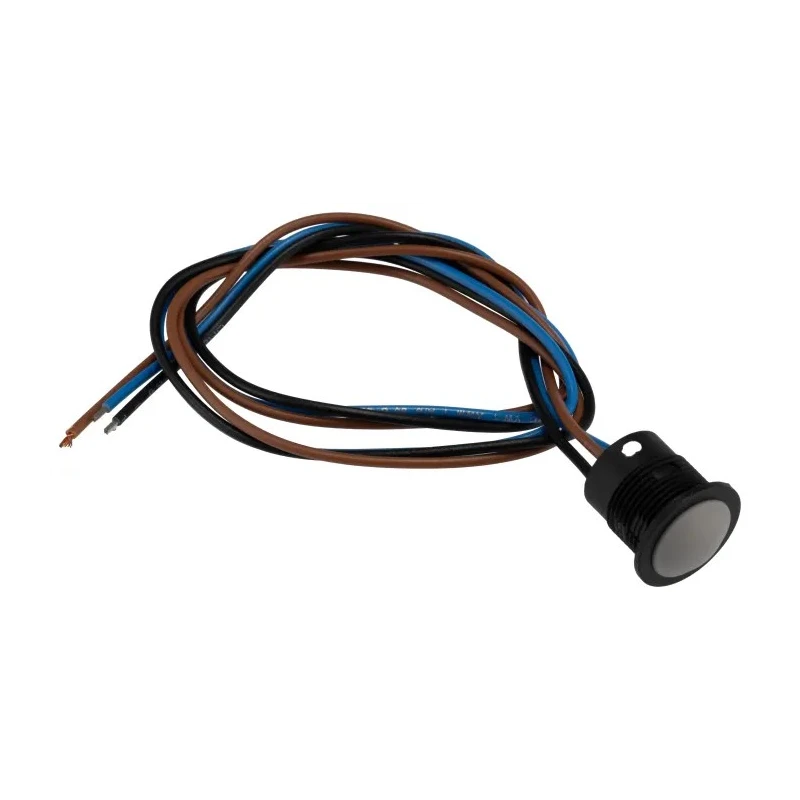APEM IA Series Push Button Switch Momentary Panel Mount SPDT IP67 16.2 mm Cutout 24 V dc IAR5F1400