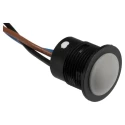 APEM IA Series Push Button Switch Momentary Panel Mount SPDT IP67 16.2 mm Cutout 24 V dc IAR5F1400