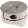Huco Aluminium Clamp Oldham Style Flexible Coupler 12mm Bore Diameter 41.3mm OD 41mm Hub Length 452H41.35
