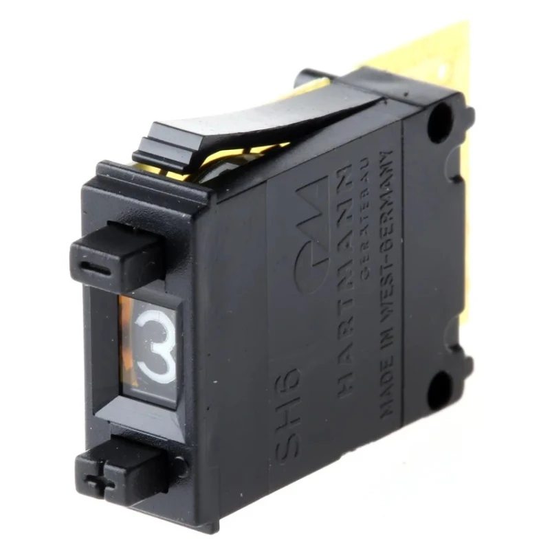 APEM Pushwheel Switch BCD Through Hole Panel Mount 100 mΩ Contact Resistance 10 Positions 100mA 40V SH6-131-AK2