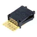 APEM Pushwheel Switch BCD Through Hole Panel Mount 100 mΩ Contact Resistance 10 Positions 100mA 40V SH6-131-AK2