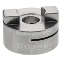 Huco 25.4 mm Outside Diameter, 8 mm Bore Finished with Keyway Bore Aluminium Clamp Style Coupler 25 mm Length 452H25.28