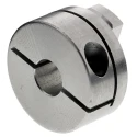 Huco 25.4 mm Outside Diameter, 8 mm Bore Finished with Keyway Bore Aluminium Clamp Style Coupler 25 mm Length 452H25.28