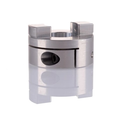 Huco 50 mm OD Clamp Style Flexible Power Transmission Coupler 24mm Bore Finished with Keyway 50 mm Length 452H50.51
